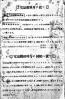 東京中央電話局電話番号簿追加　昭和16年10月1日現在　B5判240p　経年汚れ有り