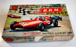 プラスチックミリオンレーサーシリーズNo.2「B.R.M」未組立説明書デカール付箱入　今井科学　昭和30年代