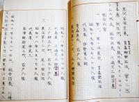 満洲開拓民遭難の記録　鈴木孝行肉筆原稿用紙私家版製本　A5判箱本文厚み2.5㎝　昭和60年