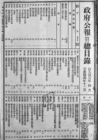 「政府公報重要記事総目録/政府広報目録」大同元年〜康徳4年〜12年（8冊) 各A4判コピー製本　吉林省档案館