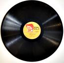 SPレコード　流行歌「二十五時のブルース/宮城廣場の星屑」歌・乙羽信子　盤面良好　日本ビクター　昭和20年代