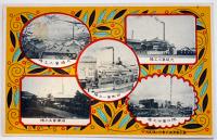 絵葉書　カラー写真版3枚美品　森永製菓(株)　戦前