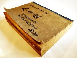 参考綴　B5判ガリ版厚冊40ミリ　海軍砲術学校第五期普測練習生用　昭和10年