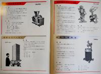 製菓製パン機械カタログ7種　各B5判冊子版12p+1枚刷り6点　大阪品川工業社