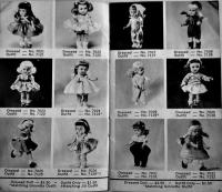 (英)ジニー・ジネットとジル、そして彼女たちの美しい衣装カタログ ヴォーグ・ドールズ社 1957年