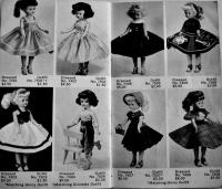 (英)ジニー・ジネットとジル、そして彼女たちの美しい衣装カタログ ヴォーグ・ドールズ社 1957年