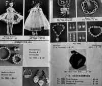 (英)ジニー・ジネットとジル、そして彼女たちの美しい衣装カタログ ヴォーグ・ドールズ社 1957年