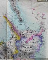 改正増補北海道新図　海陸路附/附盛勝市図解/三府五港里程表 130萬分ノ一　函館書林重陽堂版　明治24年