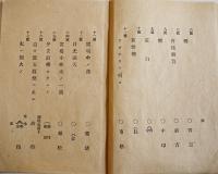 煙火番附　B6判43p　千葉県周南村六手若者連　花火　明治32年