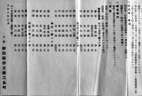 一府九縣煙火競技会出品規定　42×18.5㎝片面印刷　静岡縣伊豆國三島町主催　花火　大正6年