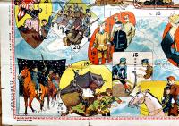 
少年進軍双六　有本芳水案/中野脩二画　B2判「日本少年」附録　実業之日本社　大正8年