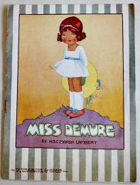 (洋)絵本　ミス・デミュア A5判表裏共12p　フレデリック・ウォーン＆カンパニー　1900年代