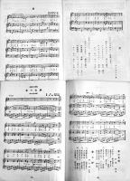 月刊「三選楽譜」No.31,35,36,88(4部)　原田比古士良主幹　各A5判6p　成楽会　昭和4年