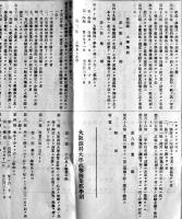 大阪商科大学学則　拡げたサイズ54×39㎝両面印刷　戦前