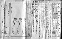 武蔵高等学校学則+入学志願者注意(2点) 東京府北豊島郡中新井村武蔵高等学校　昭和4年　