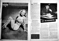 「YANK」TOKYO EDITION VOL.1 NO10 (英)週刊アメリカ陸軍グラフ誌B4判表裏共24p　1945,11.30