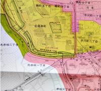 東京都市計画図　新用途地域・日影規制編(全23図中杉並区/江戸川区2図欠)共箱入各109×77㎝色刷 定価57,500円(株)国際地学協会 平成9年