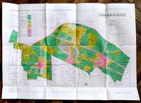 多摩地区都市計画図　日影規制値・区域/新用途地域(全29図揃)共箱入各109×77㎝色刷　定価72,500円　(株)国際地学協会　平成8年