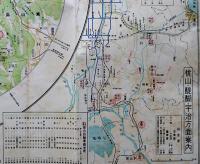 京都観光案内図　縮尺3万５千分の一色刷り54×38.5㎝ 美品 京都市観光課  昭和9年