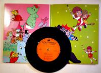 魔法使いチャッピー/ムーミン　盤面少傷　EP盤/シングル盤レコード　日本コロムビア　1972年
