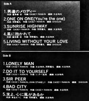 LPレコード　BEST OF SELECTION SHOGUN  ジャケ(少シミ)＆盤面状態良好　歌詞カード付　1980年