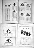 「ホリサダ商報」5冊　メタル＆ポンプ販売目録　各A5判+B5判　名古屋市ホリサダ商店　昭和15〜16年