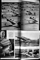 「航空朝日」第2巻3号〜第6巻3号(不揃い14冊)　各B5判　朝日新聞社　昭和16年3月号〜20年3月号
