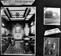 朝鮮鉄道社員写真帖　生写真約140枚貼込(全点キャプション付)　戦中戦時