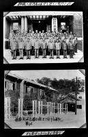 朝鮮鉄道社員写真帖　生写真約140枚貼込(全点キャプション付)　戦中戦時