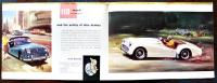 (英)Triumph T.R.3 Sports(トライアンフTR3)カタログ　拡げたサイズ55.5×40.5㎝ 折目セロテープ補修 1950年代