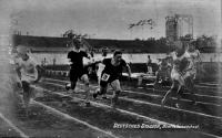 絵葉書　(独)ドイツスタジアム(ベルリン)　モノクロ写真版3枚美品　1913年頃