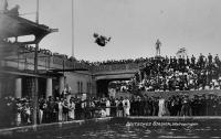 絵葉書　(独)ドイツスタジアム(ベルリン)　モノクロ写真版3枚美品　1913年頃