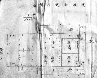 湯屋書類綴(湯屋営業願/湯屋営業構造変更願/設計書/湯屋建屋図面/浴場細図面/下足棚図面/他)新潟県南魚沼郡　大正12年
