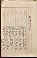 満洲軍総司令部特別詮議者勲績明細書(冊子版)他5点一括　明治38〜40年