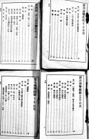 機関銃歩兵砲射撃教範/諸兵射撃教範2,3,4(4冊一括)　各袖珍判　島峰政次/小林又七本店　昭和7〜14年