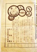 隣組緊急回報-アルミ貨全面引換実践週間　26.5×19.5㎝　大蔵省/長野縣/中央物資活用協会　戦中