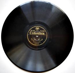 SPレコード　流行歌「満洲吹雪/戦友の唄」音丸/伊藤久男・歌　コロムビア　戦前