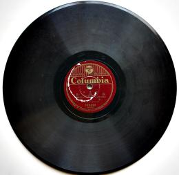 SPレコード「春鴬曲」/「蒙古の月」李香蘭(山口淑子)/霧島昇/松原操・歌　コロムビア　戦前