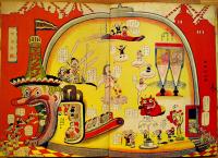 絵本　萬國コドモ博覧会　B5判全カラー24p表紙少シミ「幼年倶楽部」附録　大日本雄弁会講談社　昭和8年