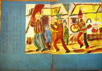 子供ノ描イタ子供ノ絵本「ボクラノマチ」B5判全カラー24p美本　児童芸術研究会　昭和8年