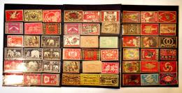 マッチラベル燐寸票54枚　中国向け明治期輸出用　各美品　貼込無し取り出し可能