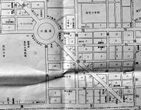 大奉天全図/附・奉天附近図　最近調査新市街町名番地入 93×63㎝ 袋付 大阪屋号書店　昭和12年