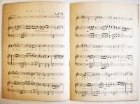 青い鳥楽譜第96篇「つばくらめ」林柳波詩/佐々木すぐる曲　B5判2つ折り　佐々木すぐる/青い鳥楽会　昭和4年