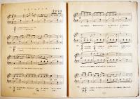 青い鳥楽譜第89,90篇「フラワーダンス」表紙・やすし画　佐々木すぐる/青い鳥楽会　昭和4年