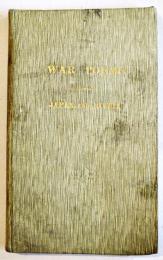 (洋)WAR POEMS JAPAN AND RUSSIA　斯波貞吉編著　初版15.5×9.5㎝47p　元元堂書房　明治39年
