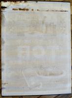 ポスター　洋食にも和食にも風味を増すT.C.B東京パン粉　68×50㎝上下金具入上端痛み　戦前