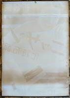 ポスター　ニッサン化粧石鹸　裸婦美女図　75.5×52.5㎝上下金具入 上部切れ補修 並上品　日本油脂(株)　戦前