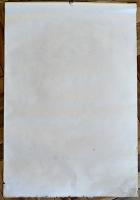 ポスター　三ツ矢ソース　割烹着美人図　76.5×52㎝上部金具入　並上品　戦前