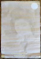 ポスター　朗らかな酔飲むなら焼酎　和服美人図　91.5×62㎝上下金具入少シワ　並上品　全国新式焼酎聯盟会　戦前