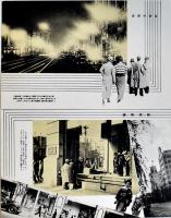 銀座風景絵葉書　2色写真版8枚組袋付美品　戦前　
